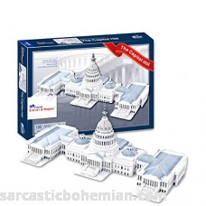 AZ Trading & Import PZCH The US Capitol Hill 3D Puzzle 132 Pieces  B078TTFQ8P